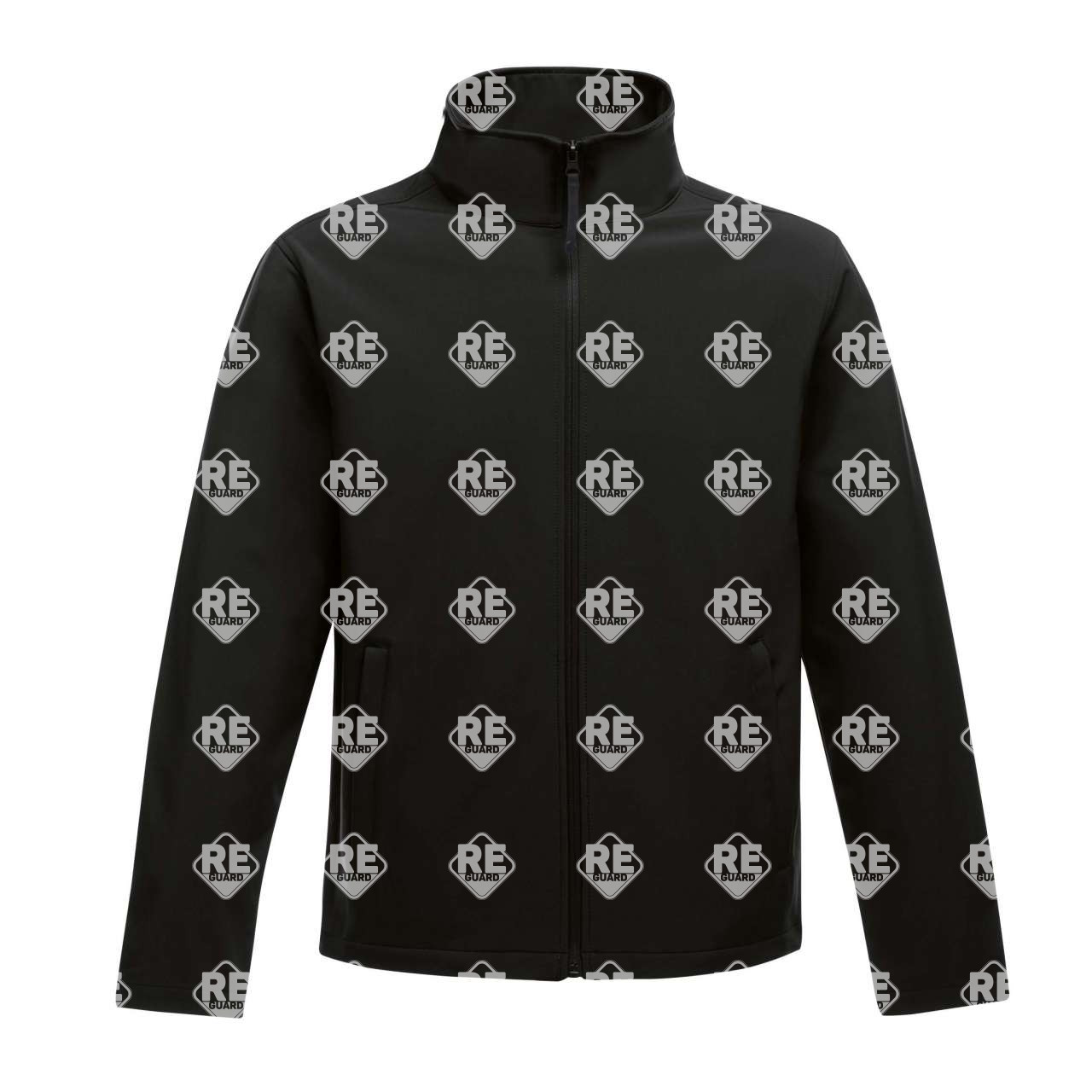 Kabát Retra 628, printelhető, férfi, softshell, fekete 2XL