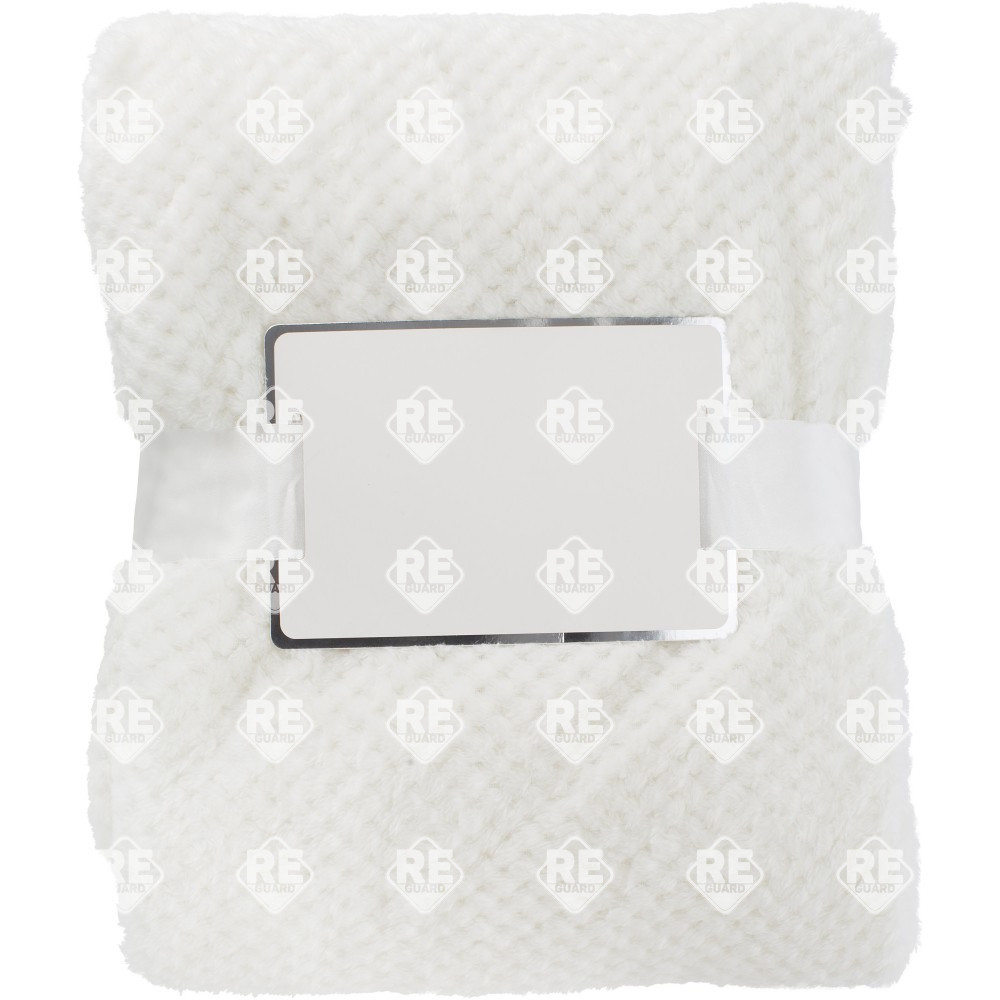 Polártakaró waffle mintával szürke 120x150