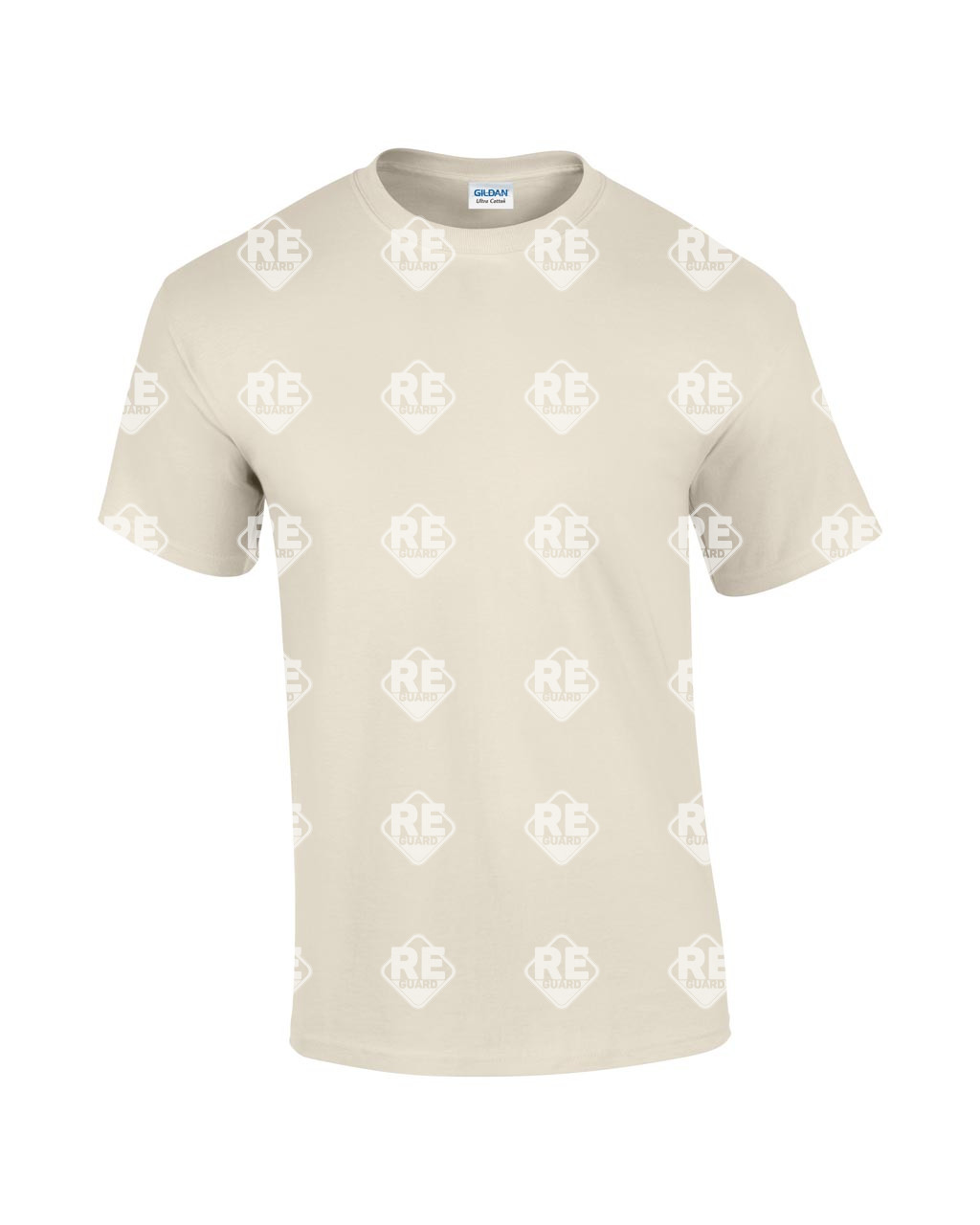 Póló Gildan 2000 környakas, pamut, ash grey 2XL