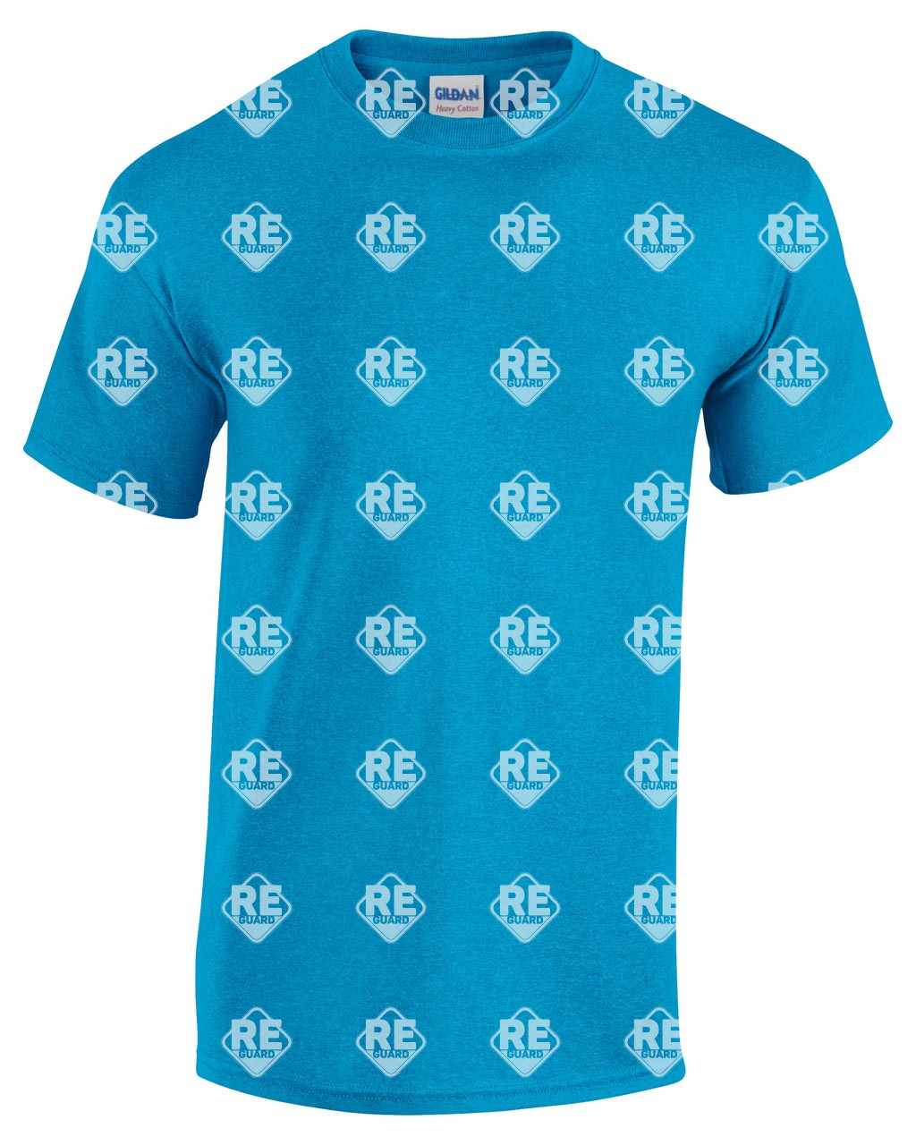 Póló Gildan 5000 környakas, kevertszálas, antik cherry red, 2XL