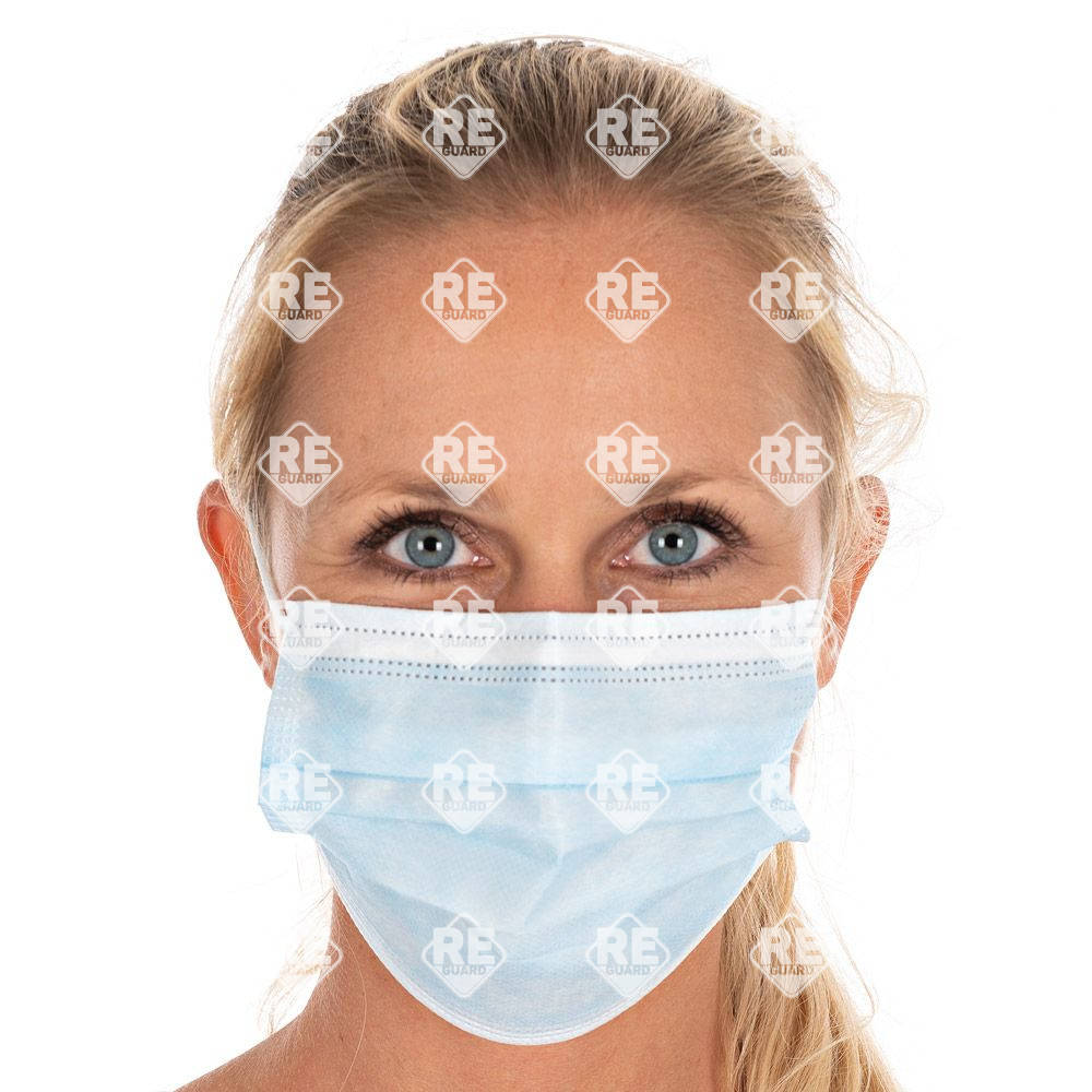 Szájmaszk Hygostar II típusú 3-rétegű PP egyenként csomagolva