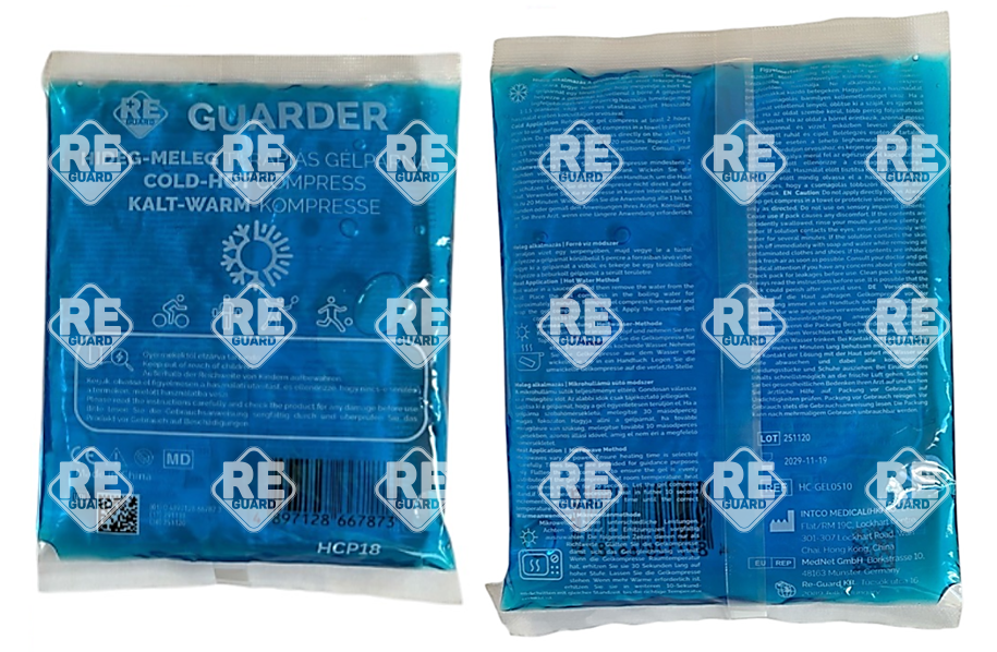 Hideg-meleg terápiás párna Guarder 13,5x18cm