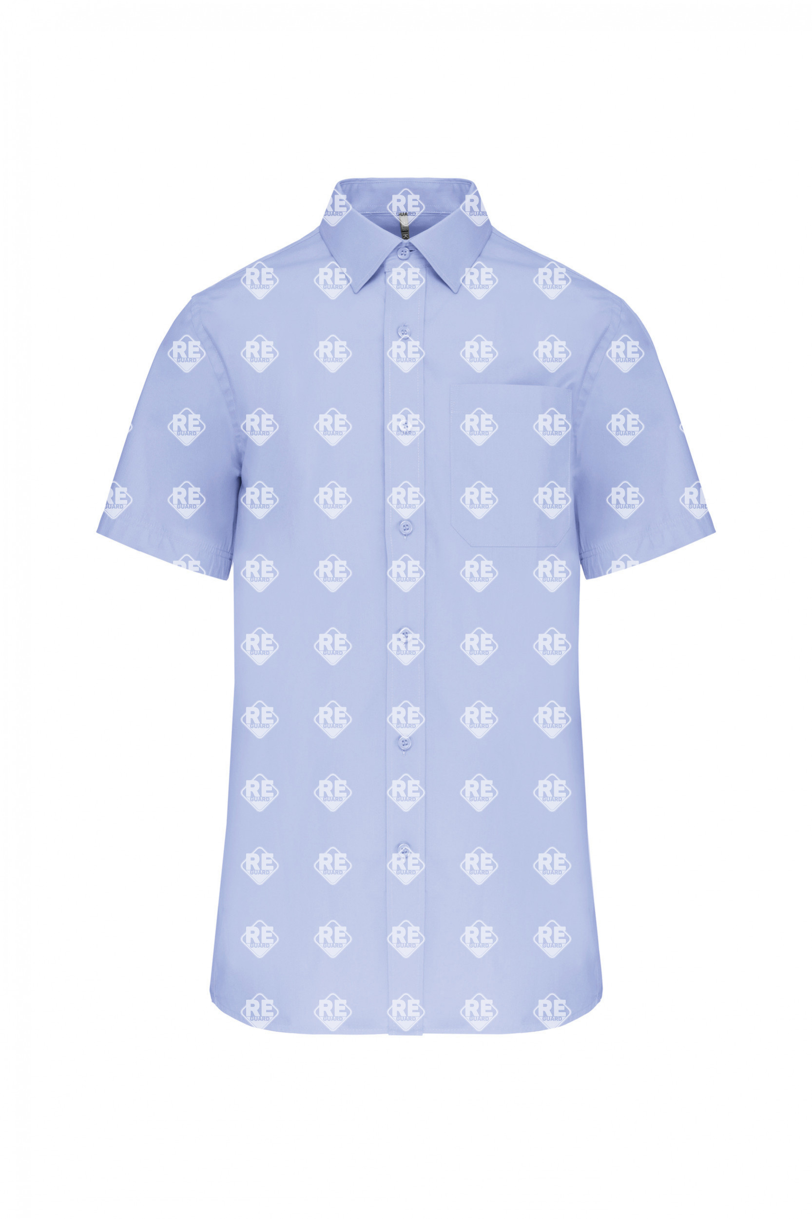 Ing Kariban 543 férfi, rövid ujjú, pamut fekete 2XL