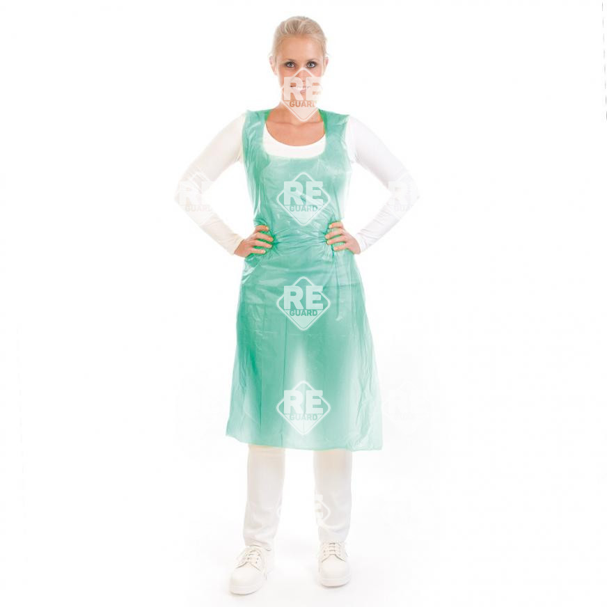 Fóliakötény Hygostar 125x70cm 16my rollos 200db kék