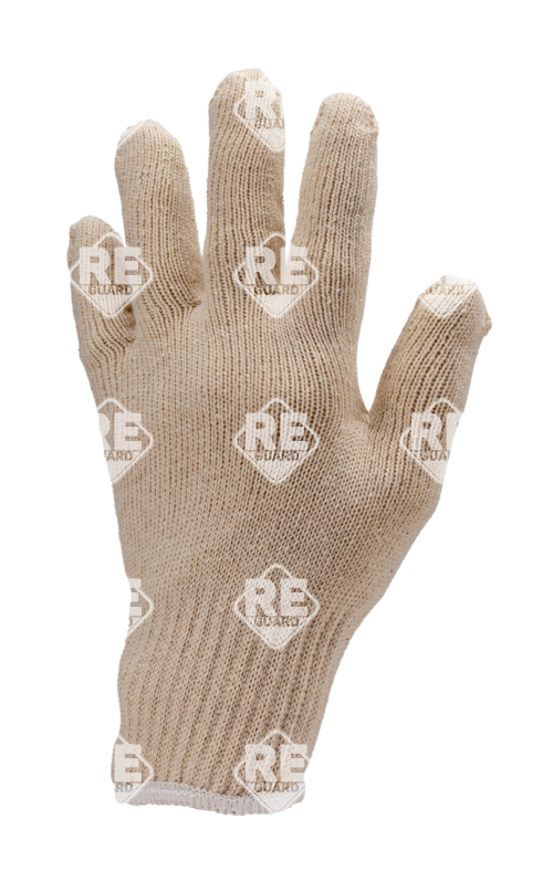 Kötött pamut, duplaszálas cérnakesztyű, fehér, női 7