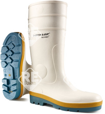 DUNLOP ACIFORT TRICOLOUR fehér csizma 37