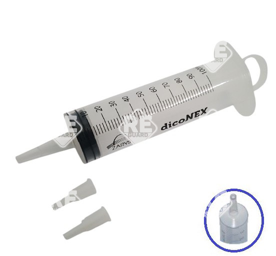 Fecskendő 3r. 100ml catheter vég