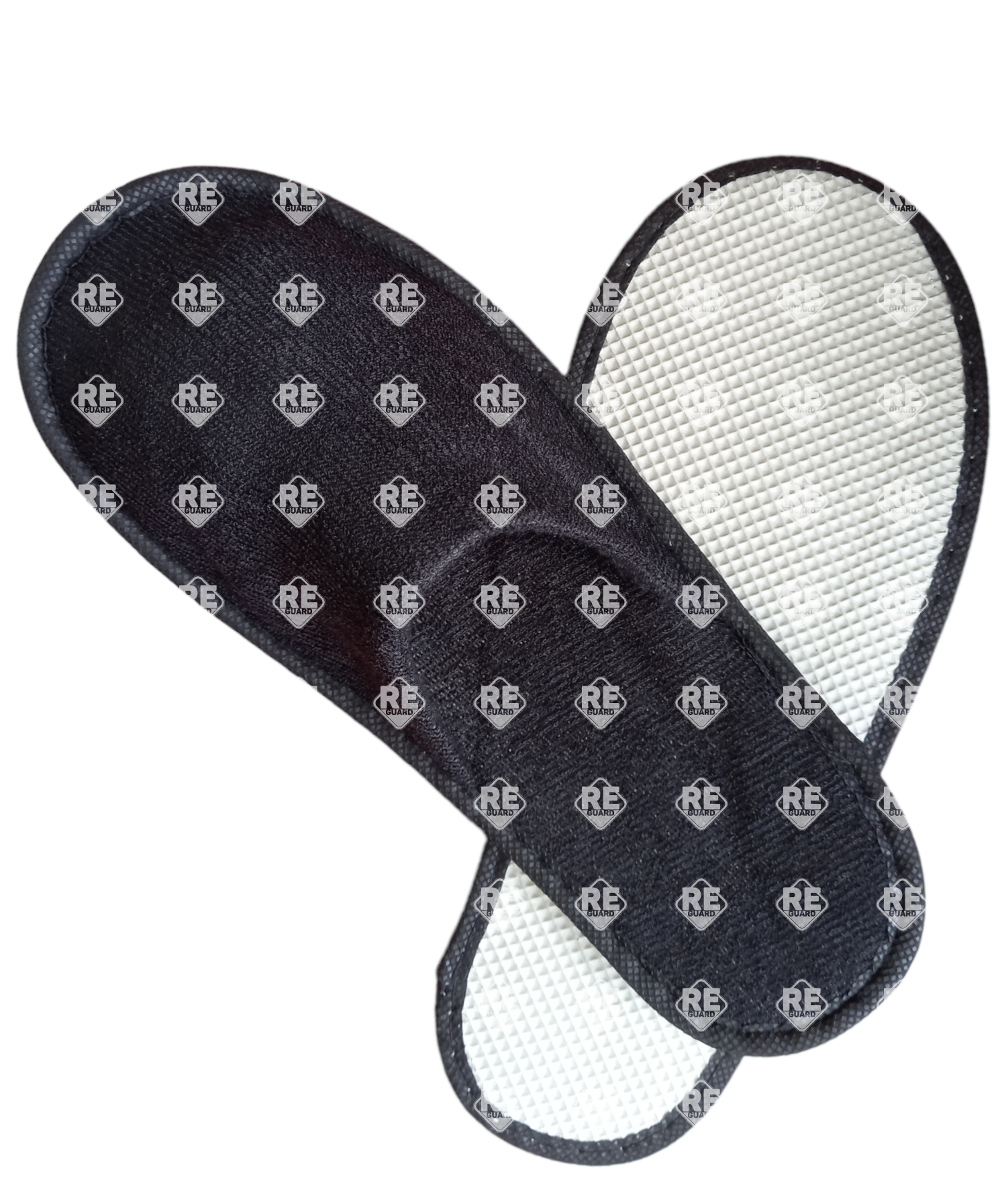 Papucs Guarder frottír zárt orr, fehér