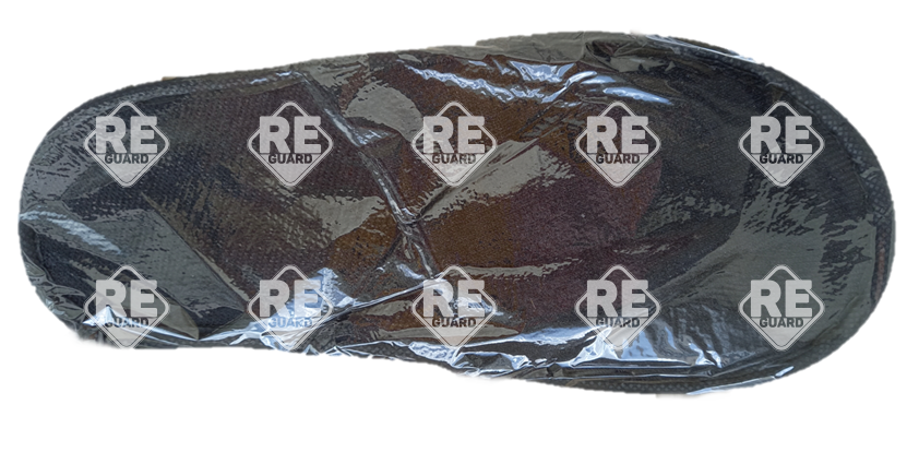 Papucs Guarder frottír zárt orr, fehér