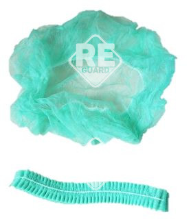 Hajháló Guarder harmonikás dupla gumis fehér