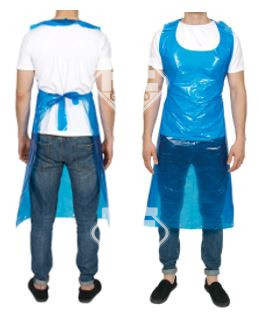 Fóliakötény Guarder 80x125 piros