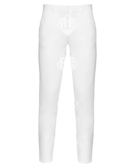Nadrág Kariban 740 chino fehér 38