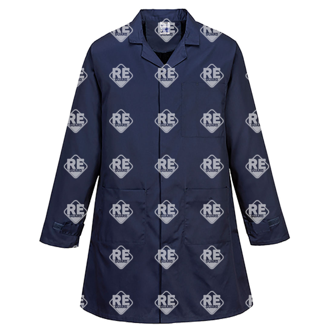 Antisztatikus ESD köpeny világoskék L