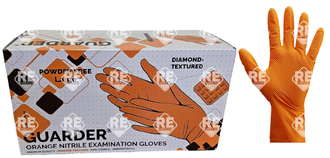 MAXTER Nitril Orange Diamond Prémium erősségű 8,4g  pm kesztyű M