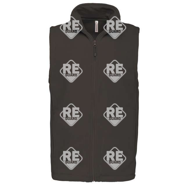 Polár mellény Kariban, férfi, beige L