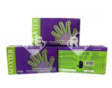 MAXTER Latex porozott 5,5g vizsgálókesztyű L