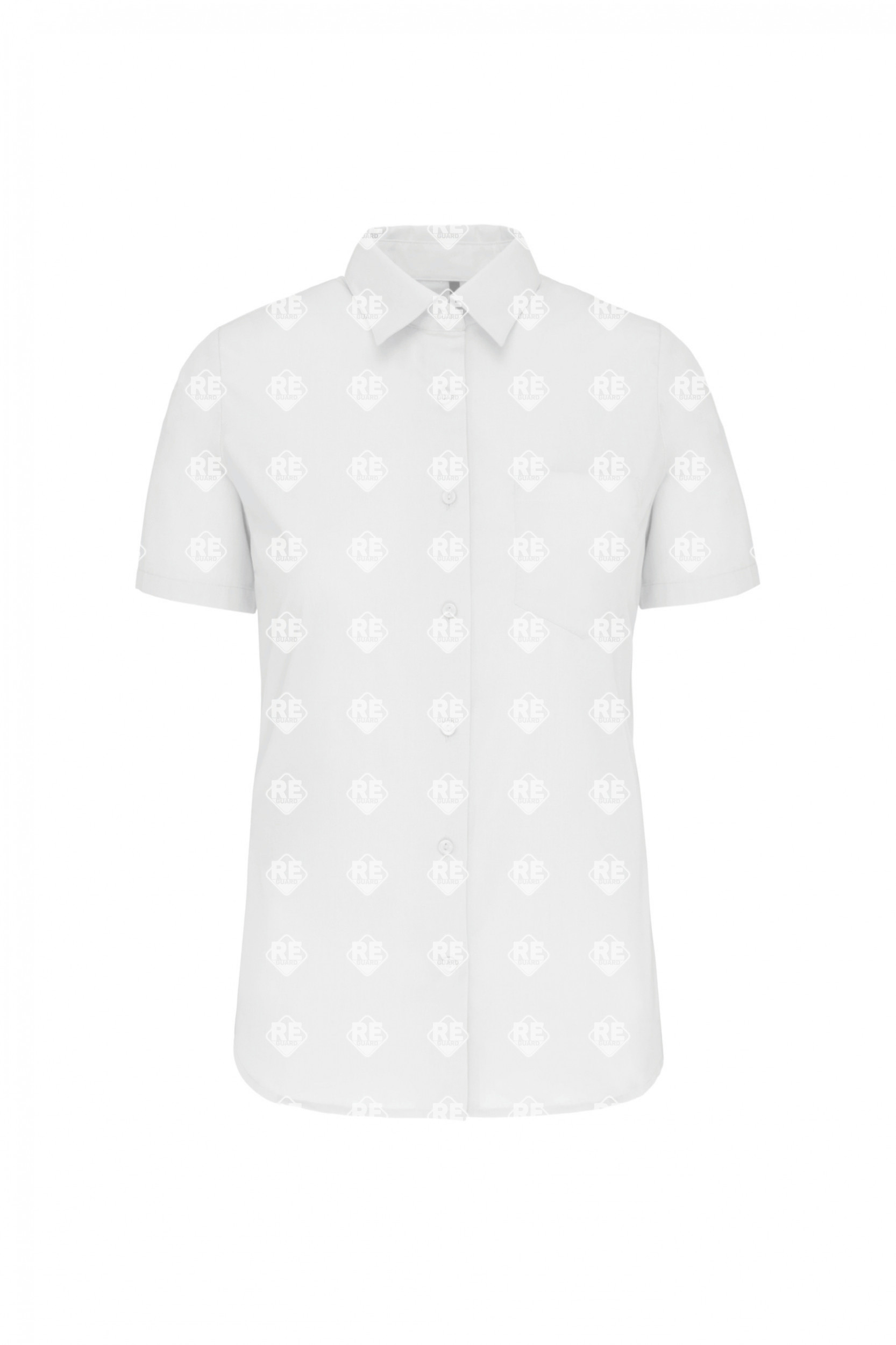 Ing Kariban 544 női, rövid ujjú, pamut fekete 2XL