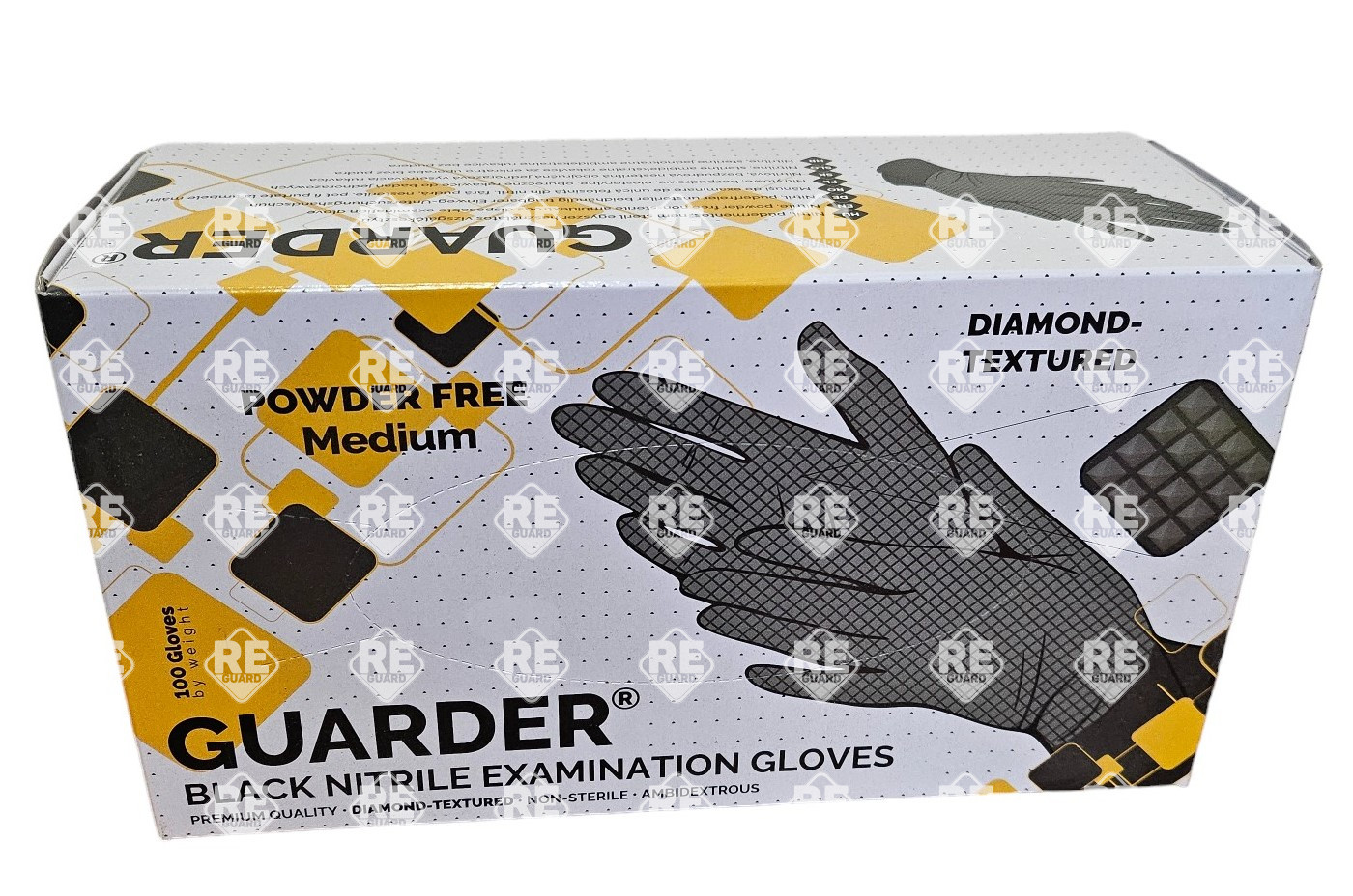 GUARDER Nitril Black Diamond Prémium erősségű 8,4g  pm kesztyű XXL