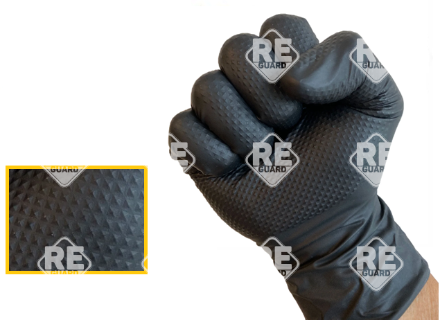 GUARDER Nitril Black Diamond Prémium erősségű 8,4g  pm kesztyű XXL