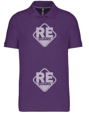 KA241 pique póló galléros fekete 2XL