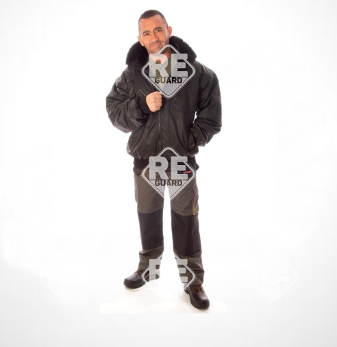 Rock pilóta dzseki, fekete, 2XL