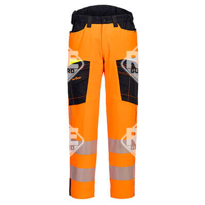 DX4 Hi-Vis Service nadrág Narancs/Fekete 28