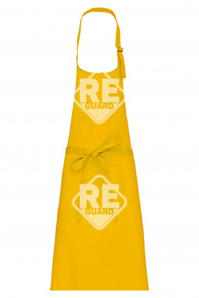 Kötény Kariban hosszú, állítható nyakpánttal sötétkék