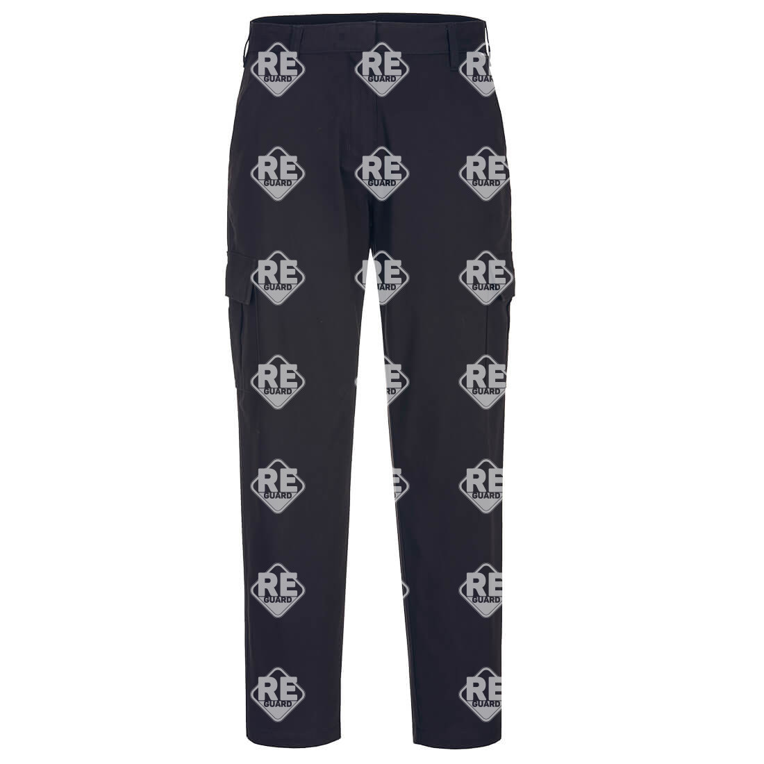 Női Stretch Cargo nadrág fekete 26