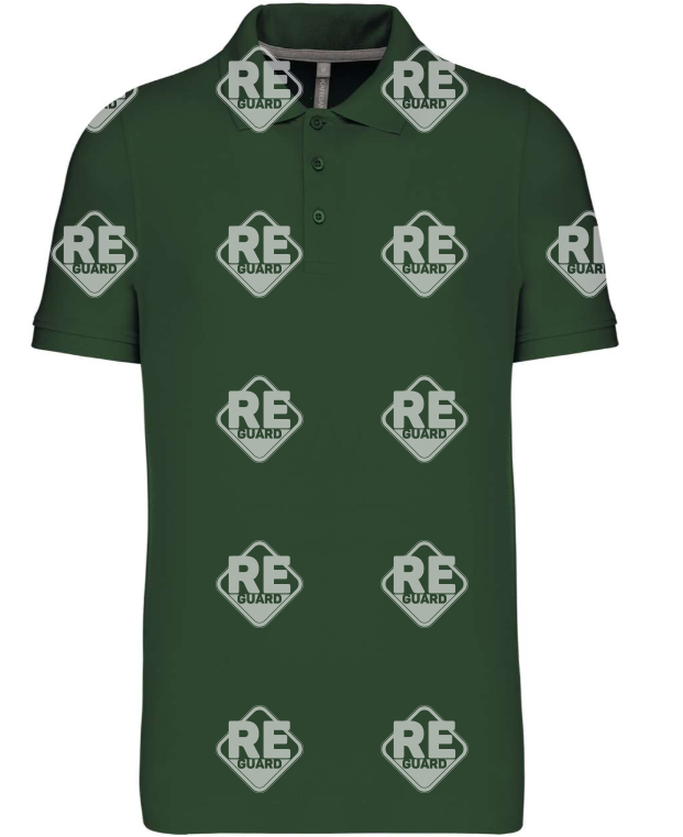 KA241 pique póló galléros fekete 2XL