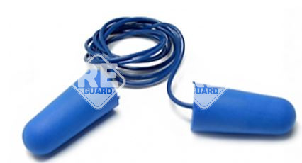 Guarder PU-hab füldugó zsinóros detektálható kék