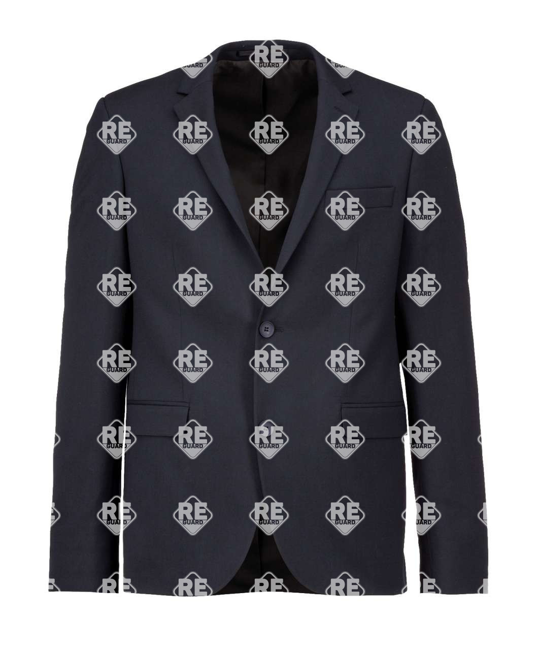 Herren sakko aus mischgewebe Kariban anthrazit meliert 46