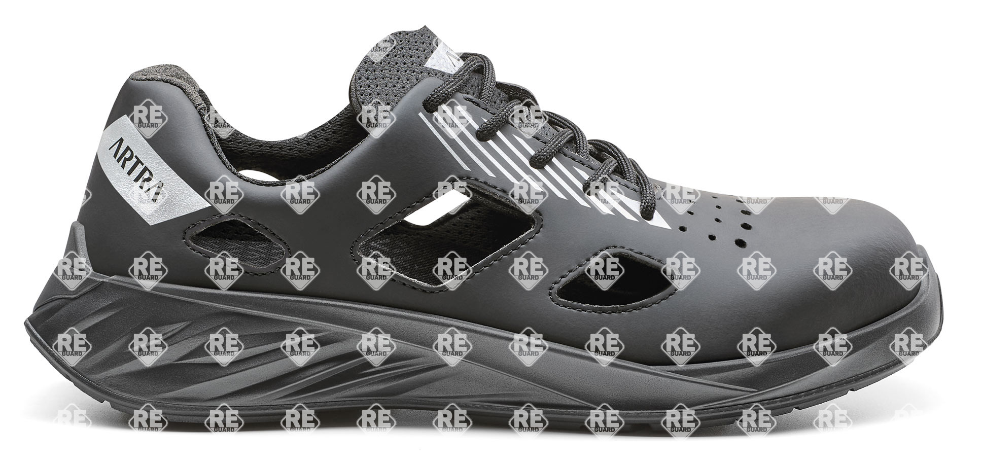 ARTRA ARYN 321 Air 671460 S1PL fekete félcipő 35