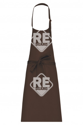 Kötény Kariban hosszú, állítható nyakpánttal sötétkék