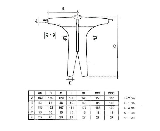 CleanGuard Pharma Kit overall készlet (kámzsa és csizmavédő), Béta steril, tisztatéri S