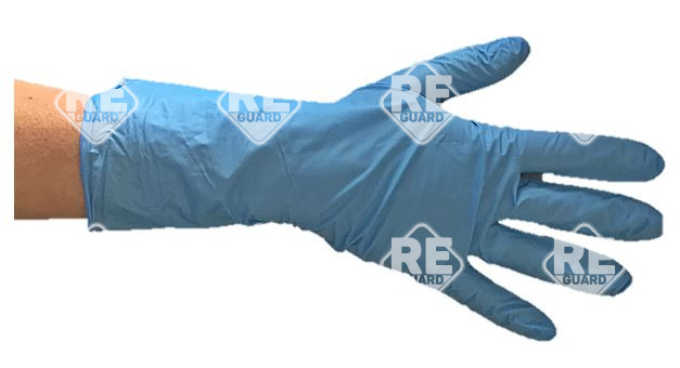 MAXTER Nitril Kék 5,7g hosszúsz. 290mm púdermentes kesztyű S