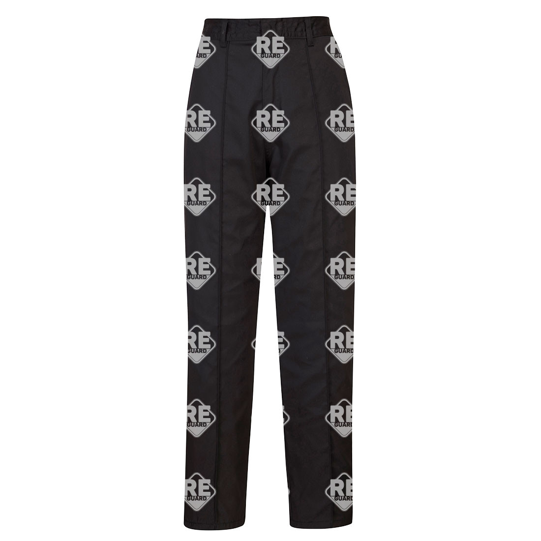 Női gumírozott nadrág fekete 4XL