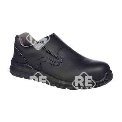 Portwest Compositelite Slip On Safety Trainer Fekete 36