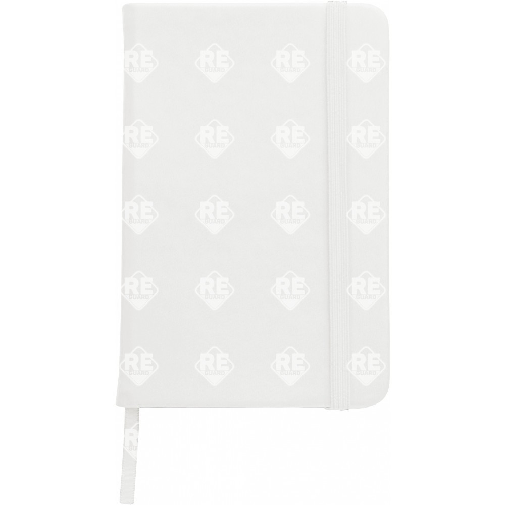 A5-ös jegyzetfüzet puha PU borítással fekete