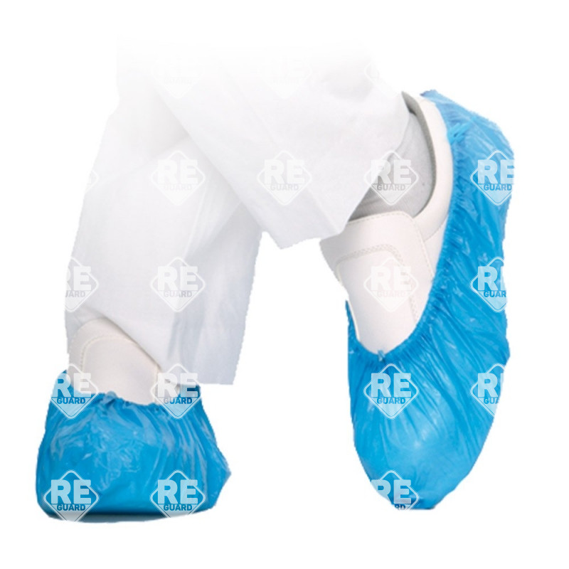 Cipővédő CPE kék, Hygomat adagolóhoz