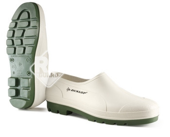 Dunlop Tysonite fehér élelmiszeripari PVC papucs 35-36