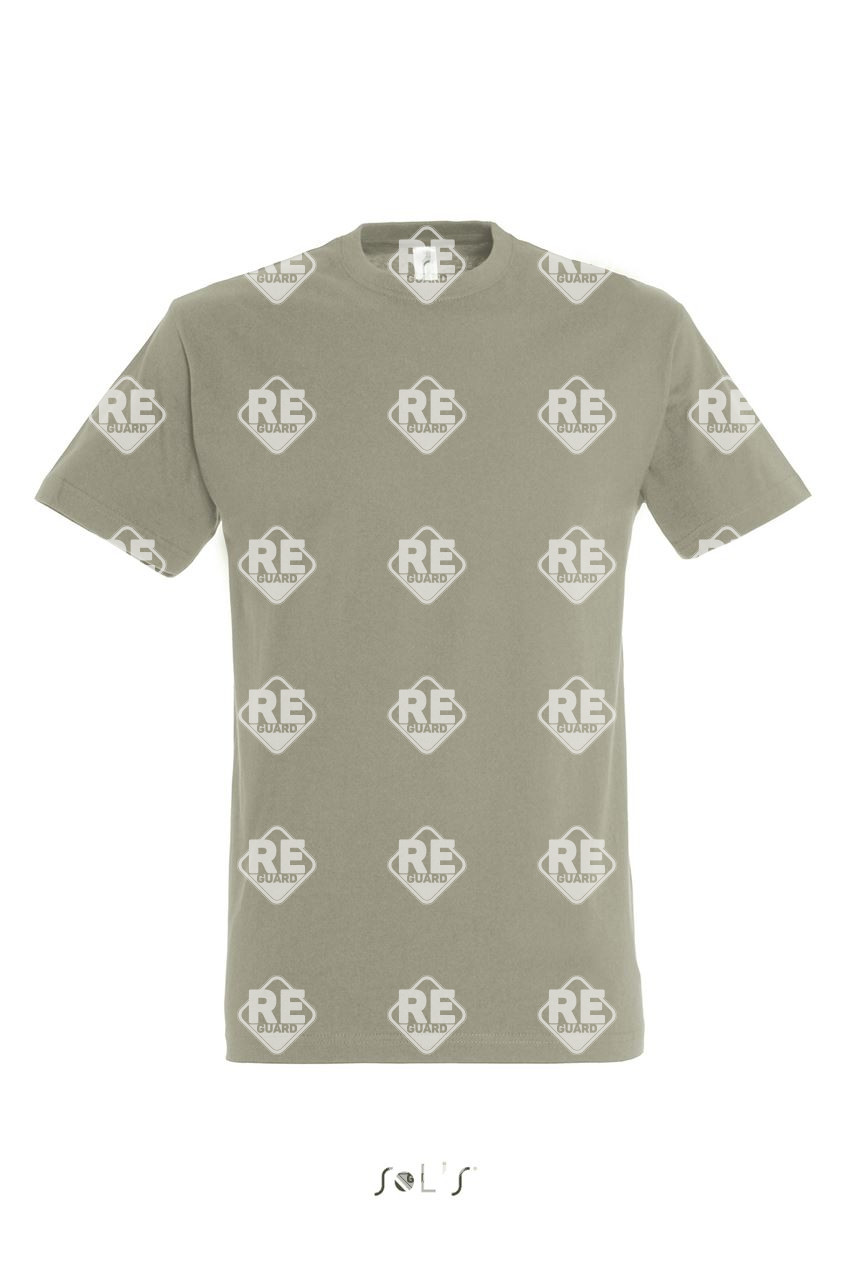 Póló SOL's Imperial, környakas, pamut, apple green 2XL