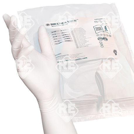 SHIELDskin XTREME White Nitrile 300 DI++ TT kesztyű pm 100 db/csmg XS