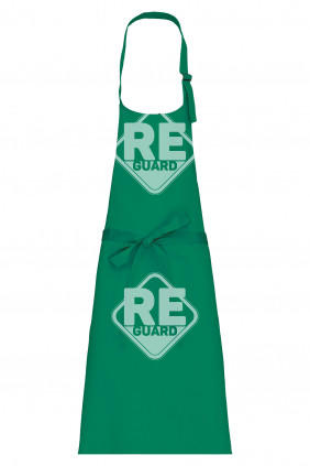 Kötény Kariban hosszú, állítható nyakpánttal sötétkék