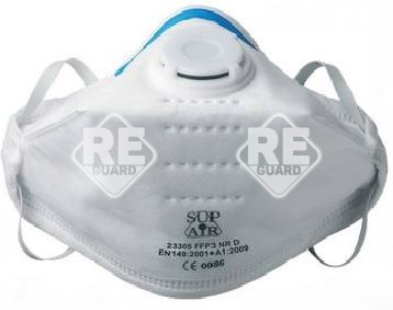 Sup Air FFP3SL NR Dpaneles, szelepes pormaszk 20 db/doboz