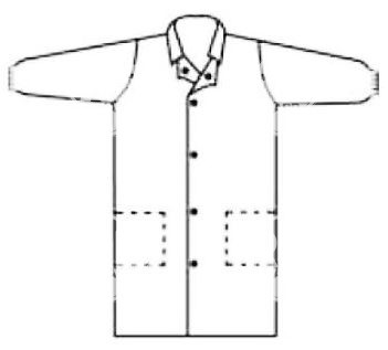 Poliguard overall 70 g zippes, fehér, kapucnival, zsebbel L