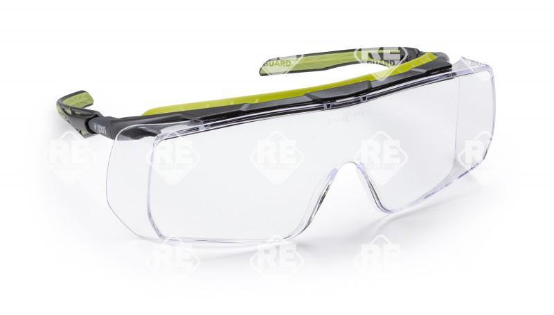 OVERLUX víztiszta szemüvegre vehető K/N védőszemüveg