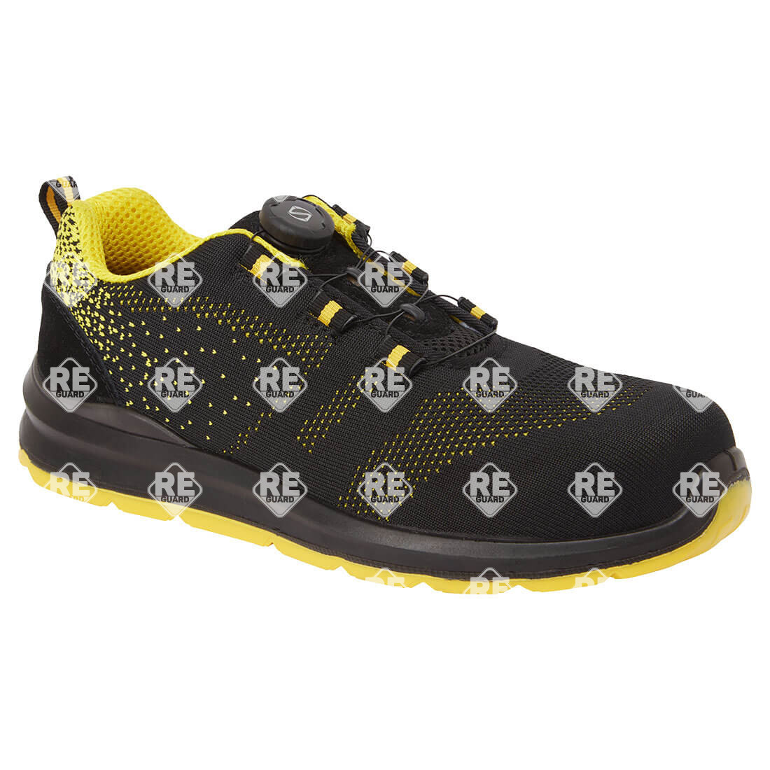 Portwest Compositelite Wire Lace Biztonsági Trainer S1P Fekete/Szürke 36