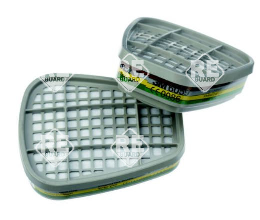 3M 6059 ABEK1 gáz-, gőz- és részecskeszűrőbetét