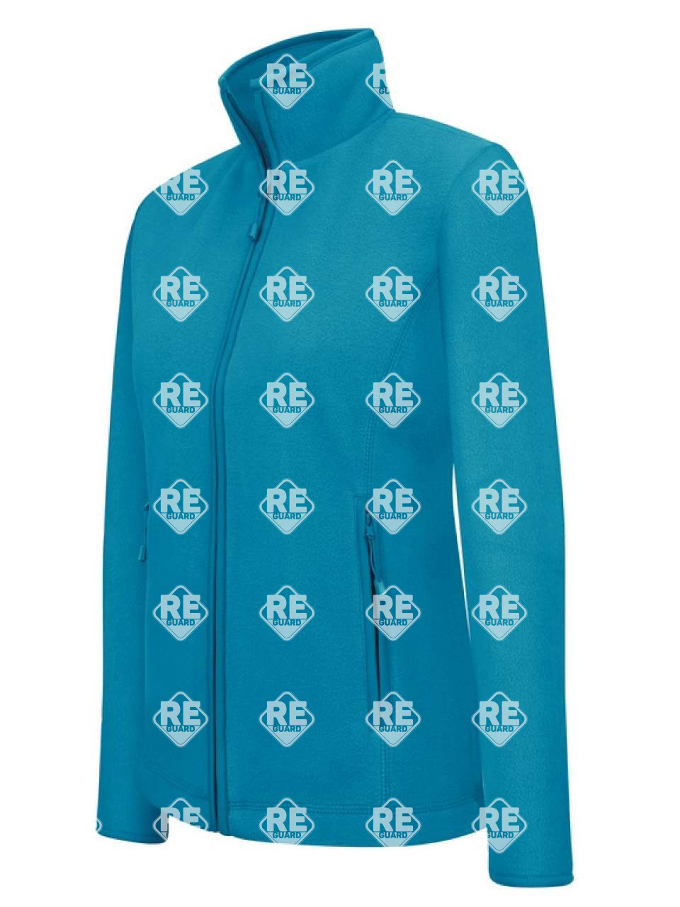 Polár kabát Kariban, női, fekete 2XL