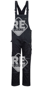 PW3 WORK mellesnadrág, fekete 2XL